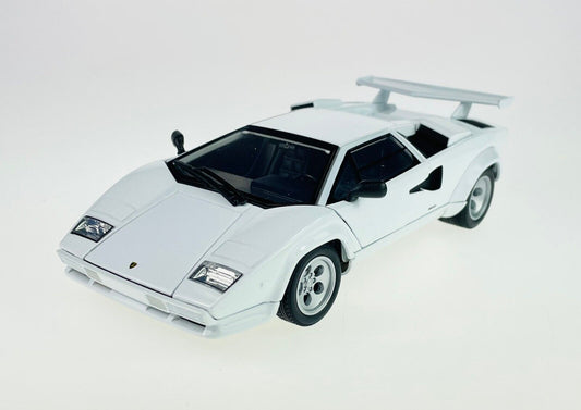 Lamborghini Countach LP500 S Diecast Model Car Toy 1:24 Scale Collectible Welly