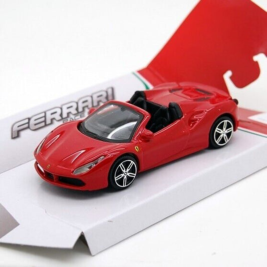 Ferrari 488 Spider 2016 Red Scale 1:43 Model Car Toy Bburago