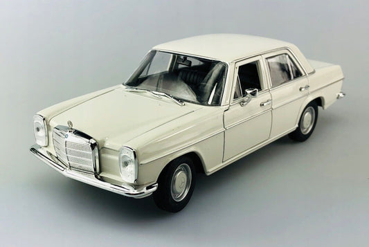 Mercedes-Benz 220 W114 Diecast Model Car Toy 1:24 Scale Collectible Welly
